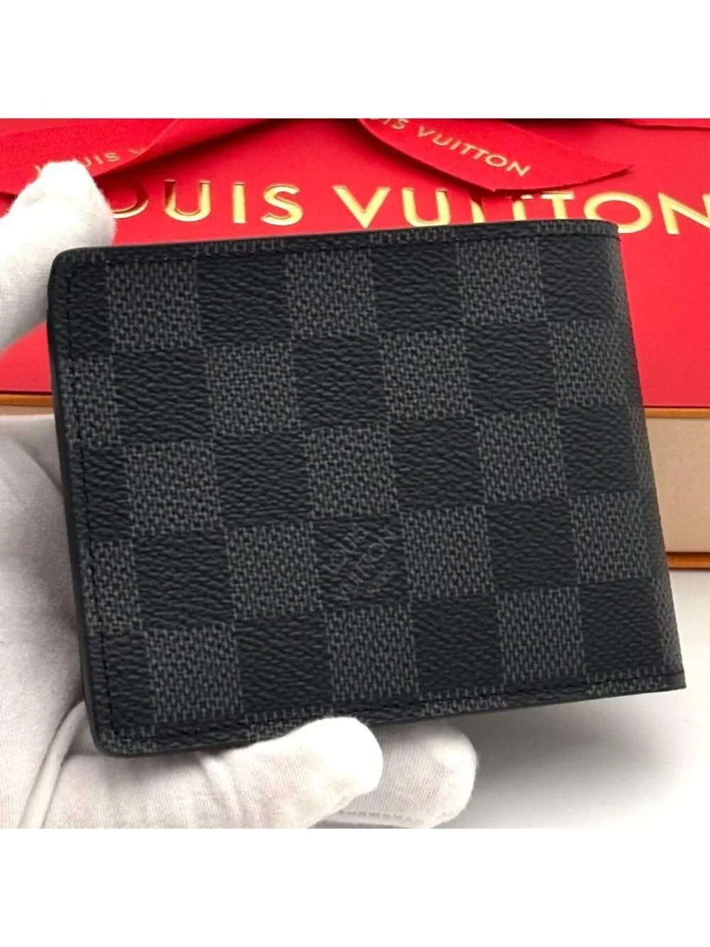Louis Vuitton Wallet Billfold Damier Graphite Multiple